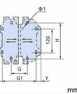 MLC1-400/500 install size