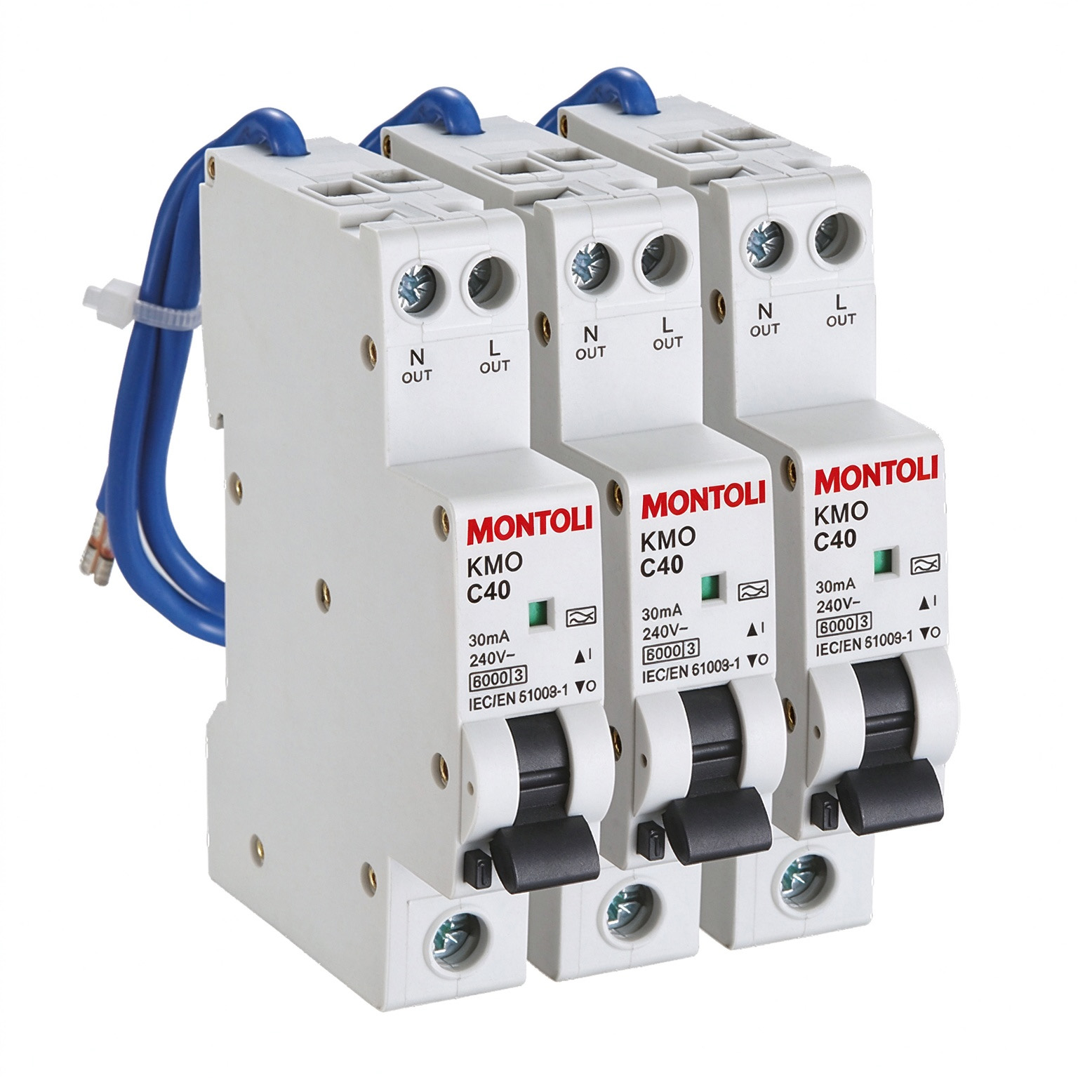 Aolec KMO 6kA RCBO 双向剩余电流断路器