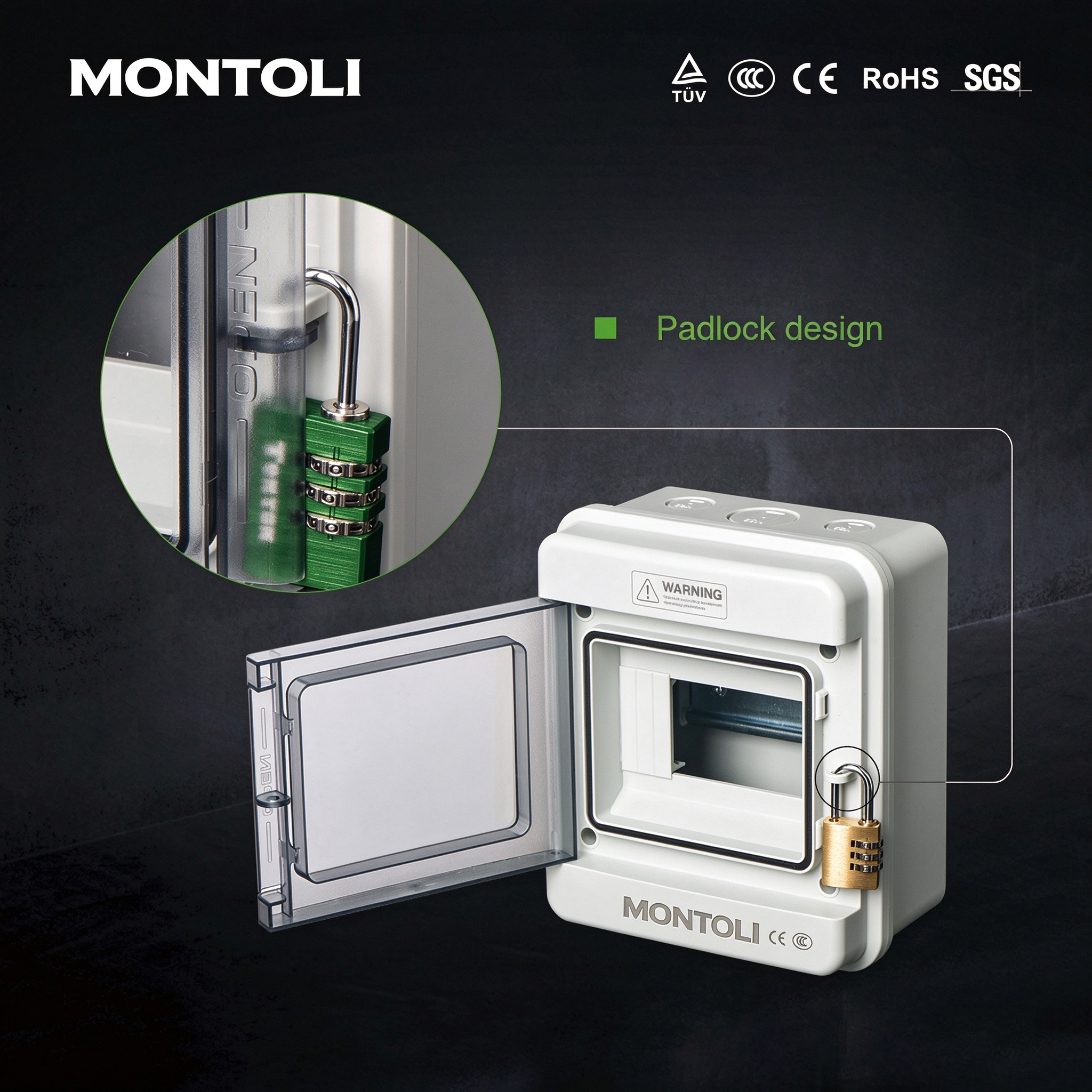 Waterproof distribution box C series - view 3
